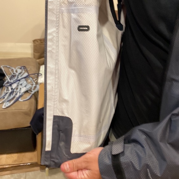 The North Face Rain Shell Jacket Large Gray - Picture 11 of 12